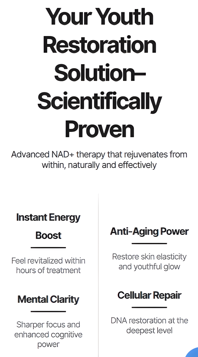 NAD + Infusion France